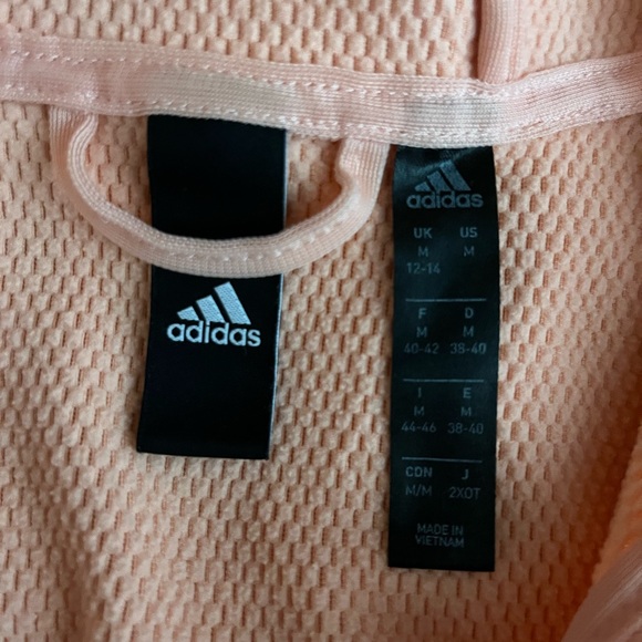 Adidas women’s full zip hoodie jacket - size M - Picture 3 of 3